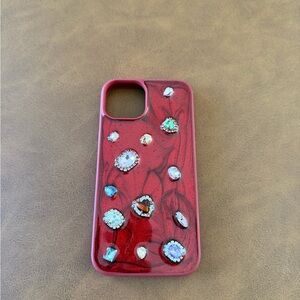 iPhone 14 Case with Gem Accents